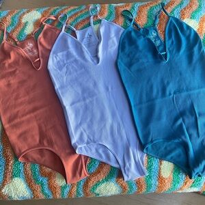 *lot of 3* free people | ribbed bodysuits